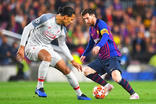 Van Dijk în duel cu Messi, foto: Guliver/gettyimages