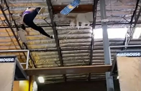 VIDEO O skateriță profesionistă, de doar 11 ani, a ajuns la spital după o accidentare teribilă: „Casca mi-a salvat viața”