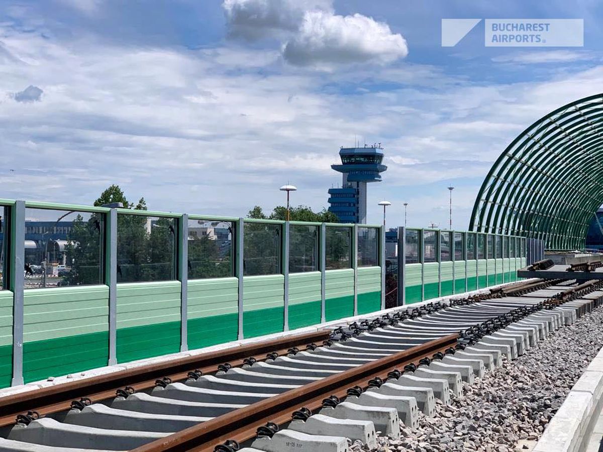 FOTO Imagini impresionante cu calea ferată Otopeni - Gara de Nord! Când se vor finaliza lucrările