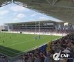 Așa va arăta stadionul „Arcul de Triumf” // sursă foto: Facebook @ CNI