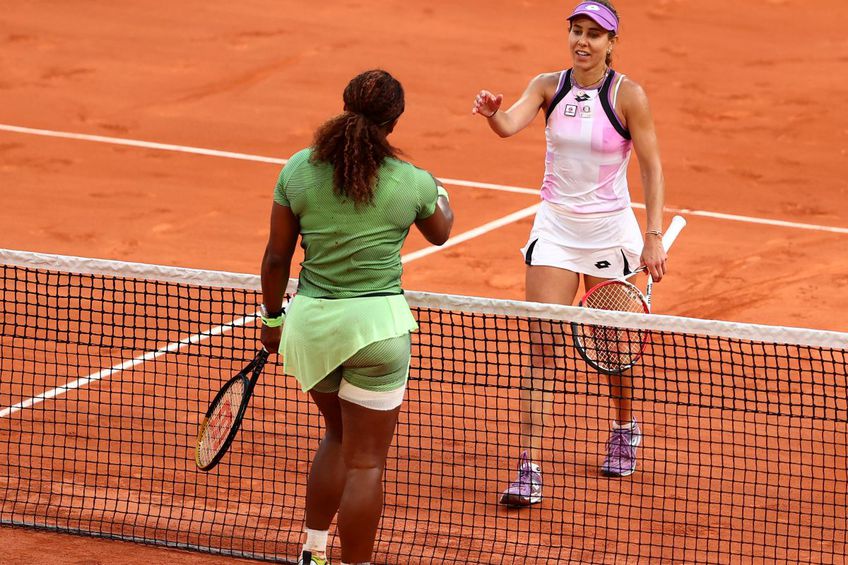 Serena Williams a învins-o pe Buzărnescu. FOTO: Guliver/Getty Images