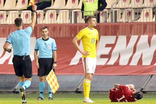 Florin Tănase a fost eliminat în prima repriză a meciului cu Georgia