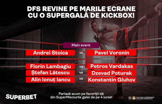Greii din K1 pășesc din nou în ringul viselor! Stai cu ochii pe gala Dynamite Fighting Show!