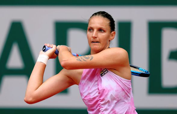 Altă surpriză la Roland Garros: Karolina Pliskova, eliminată în turul secund!