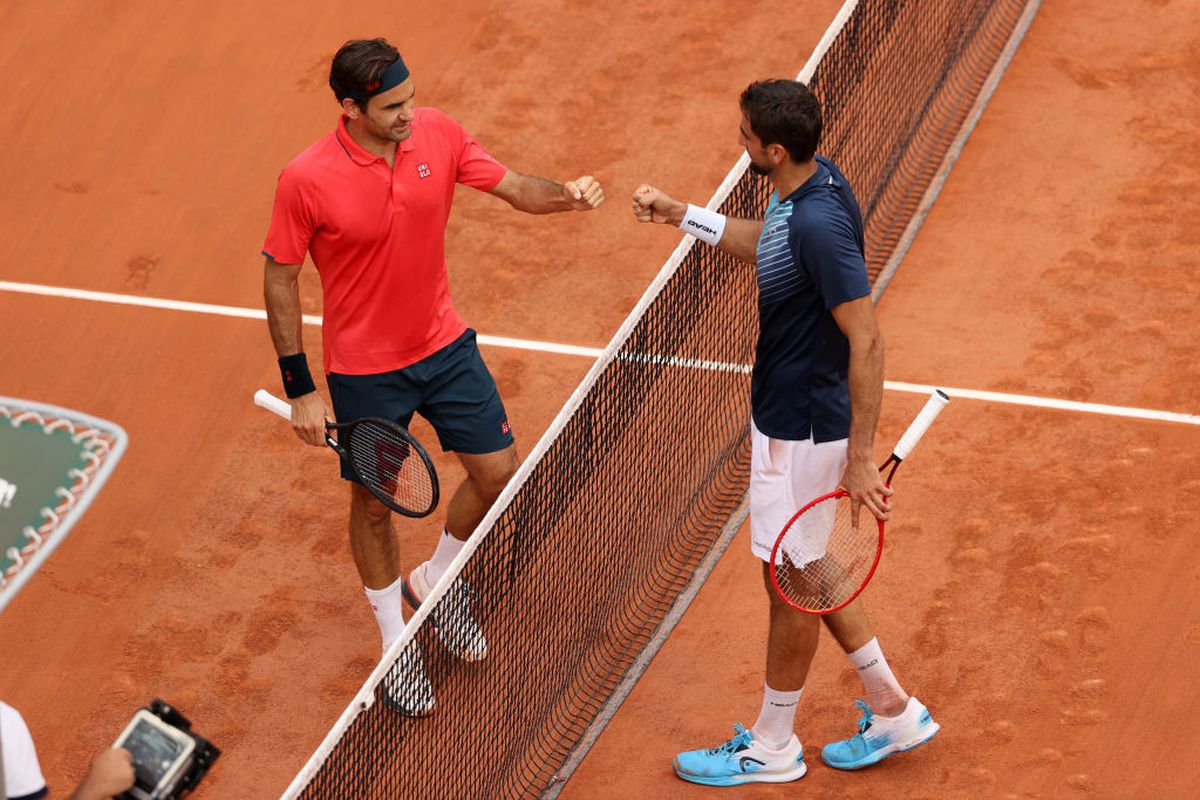 Roger Federer - Marin Cilic, Roland Garros 2021