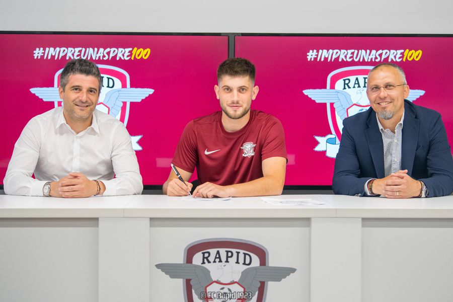 Rapid a realizat primul transfer al verii » Căpitanul unei echipe din Liga 1 a ajuns sub comanda lui Mutu