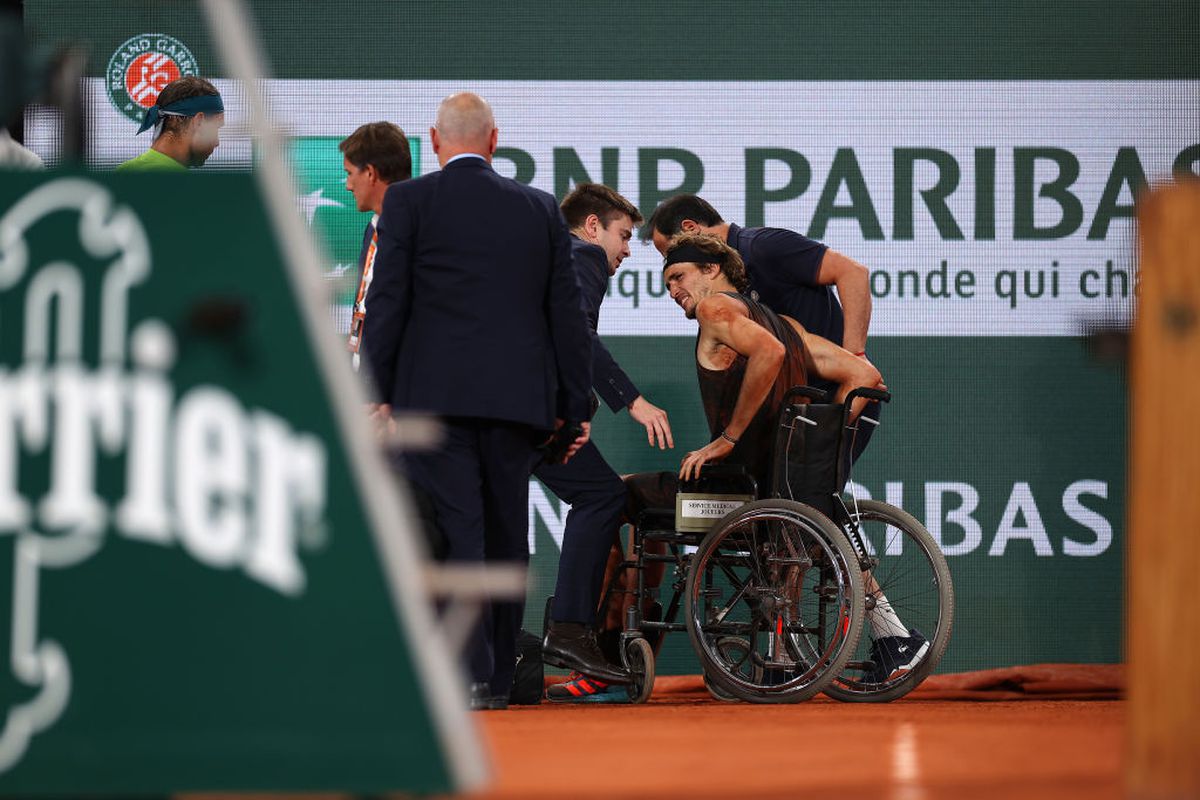 Rafael Nadal și Alexander Zverev, semifinală Roland Garros 2022