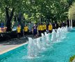 Jucătorii naționalei României s-au relaxat înainte de meciul cu Muntenegru » Moment amuzant în parc