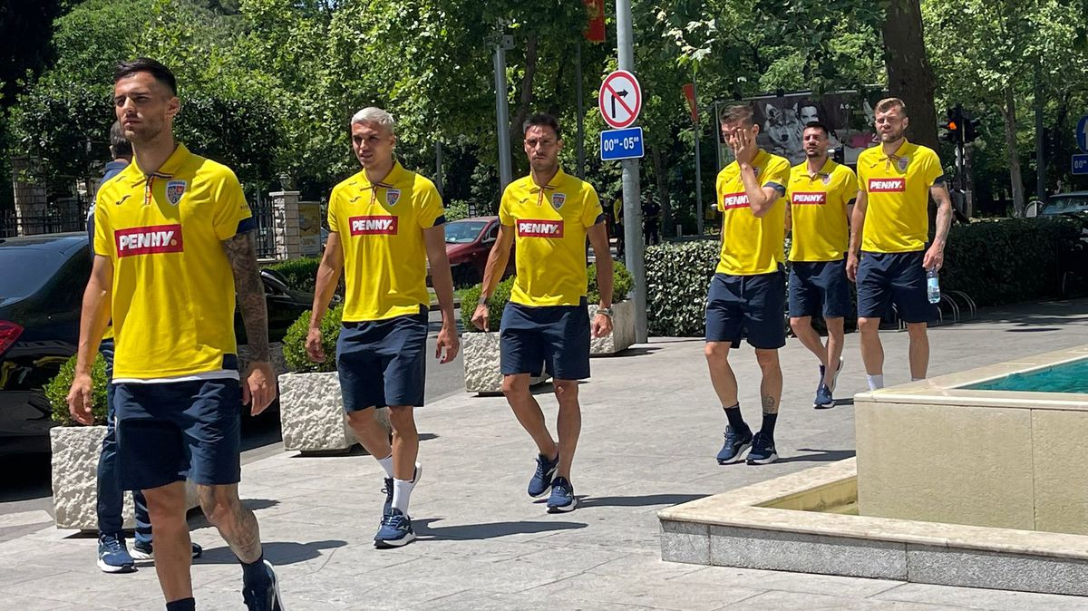 Jucătorii naționalei României s-au relaxat înainte de meciul cu Muntenegru