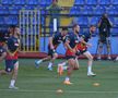 Antrenamentul lui Edi Iordănescu de la Podgorica, supravegheat de Răzvan Burleanu