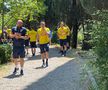 Jucătorii naționalei României s-au relaxat înainte de meciul cu Muntenegru » Moment amuzant în parc