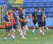Antrenamentul lui Edi Iordănescu de la Podgorica, supravegheat de Răzvan Burleanu