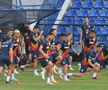 Antrenamentul lui Edi Iordănescu de la Podgorica, supravegheat de Răzvan Burleanu
