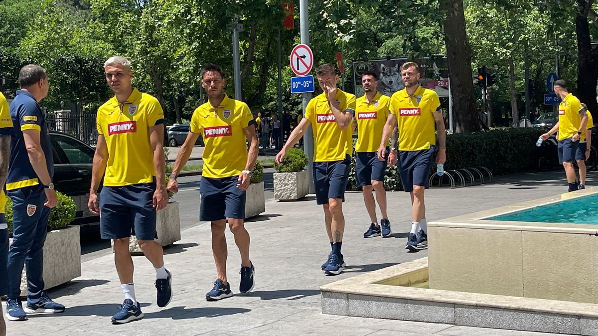 Jucătorii naționalei României s-au relaxat înainte de meciul cu Muntenegru