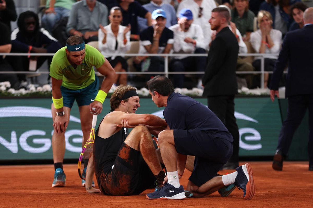 Rafael Nadal și Alexander Zverev, semifinală Roland Garros 2022