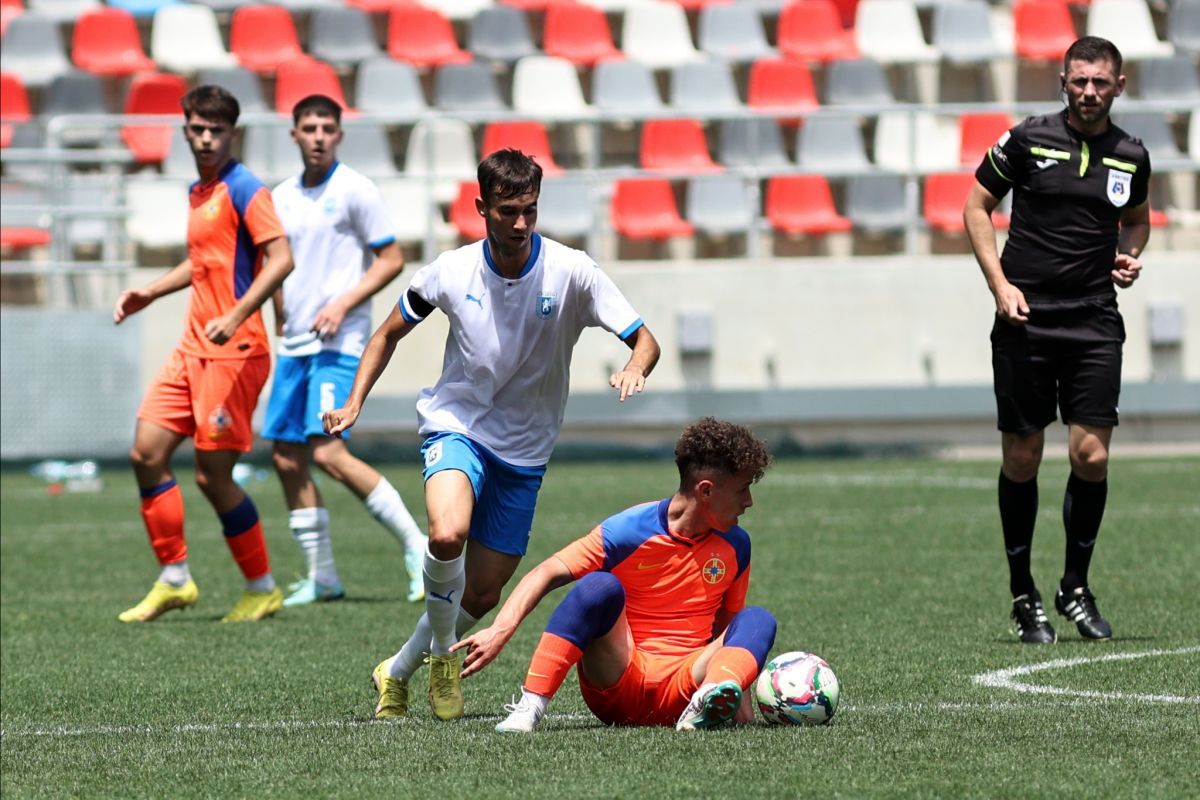 CSU Craiova a câștigat Supercupa de Tineret, după ce a învins-o pe FCSB, pe Stadionul Steaua