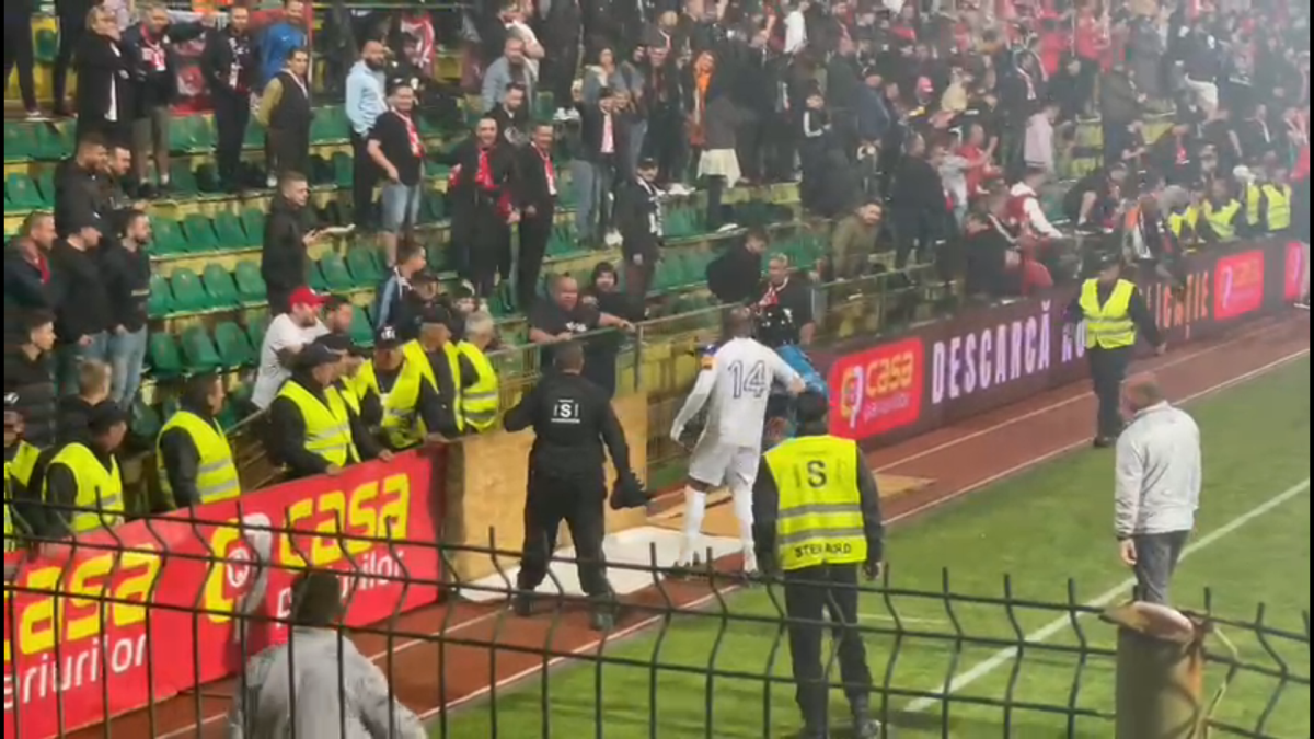 Garita, conflict cu fanii lui Dinamo