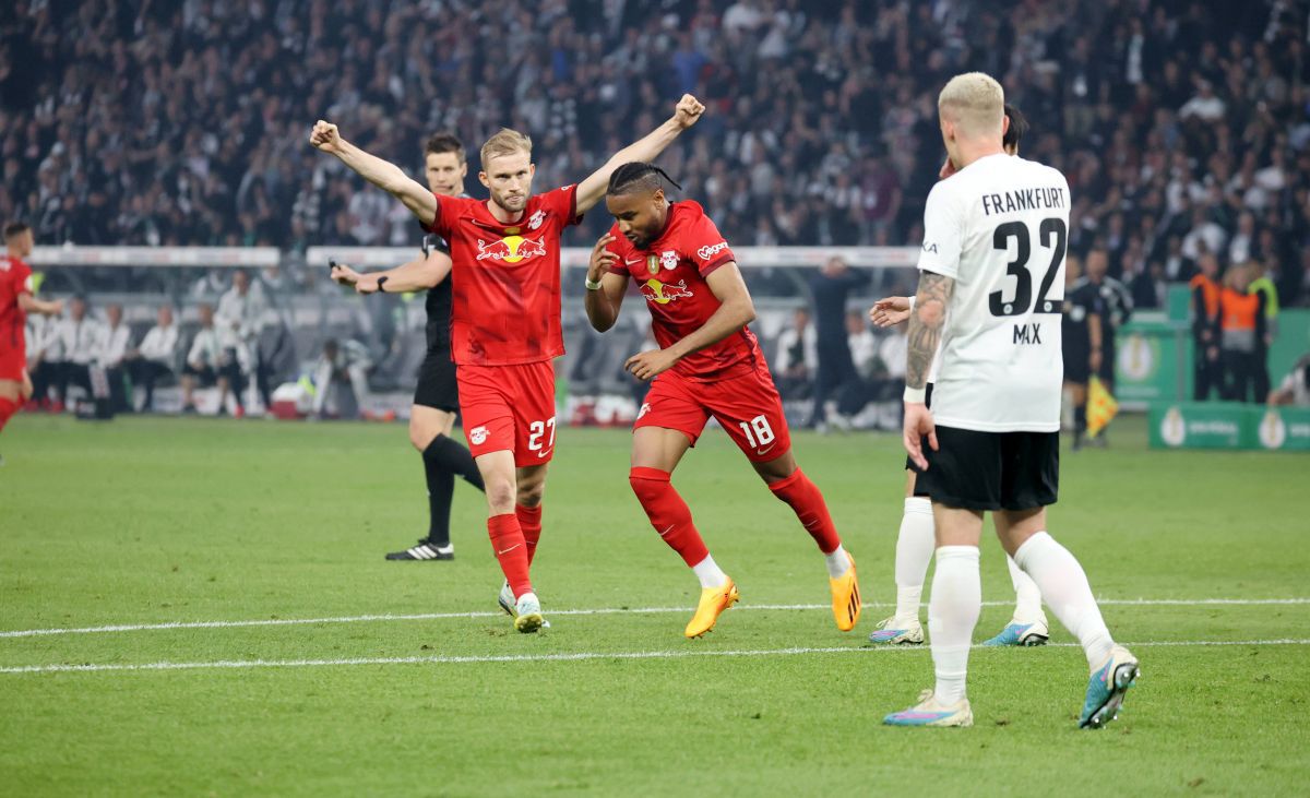 RB Leipzig - Eintracht Frankfurt 2-0, în finala Cupei Germaniei » „Taurii” se impun și o trimit pe Bayer Leverkusen în Europa League