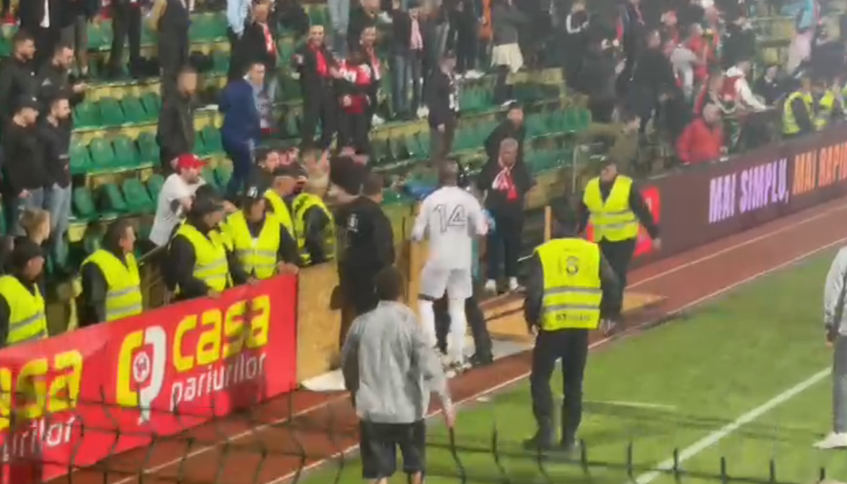 Garita, conflict cu fanii lui Dinamo