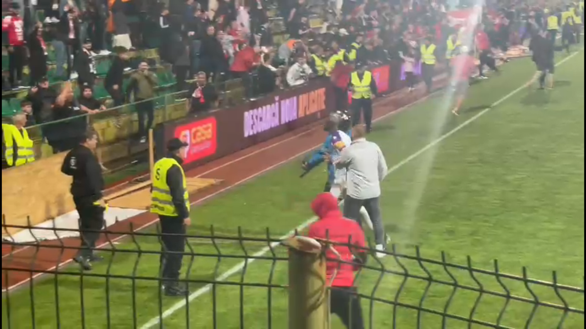 Garita, conflict cu fanii lui Dinamo