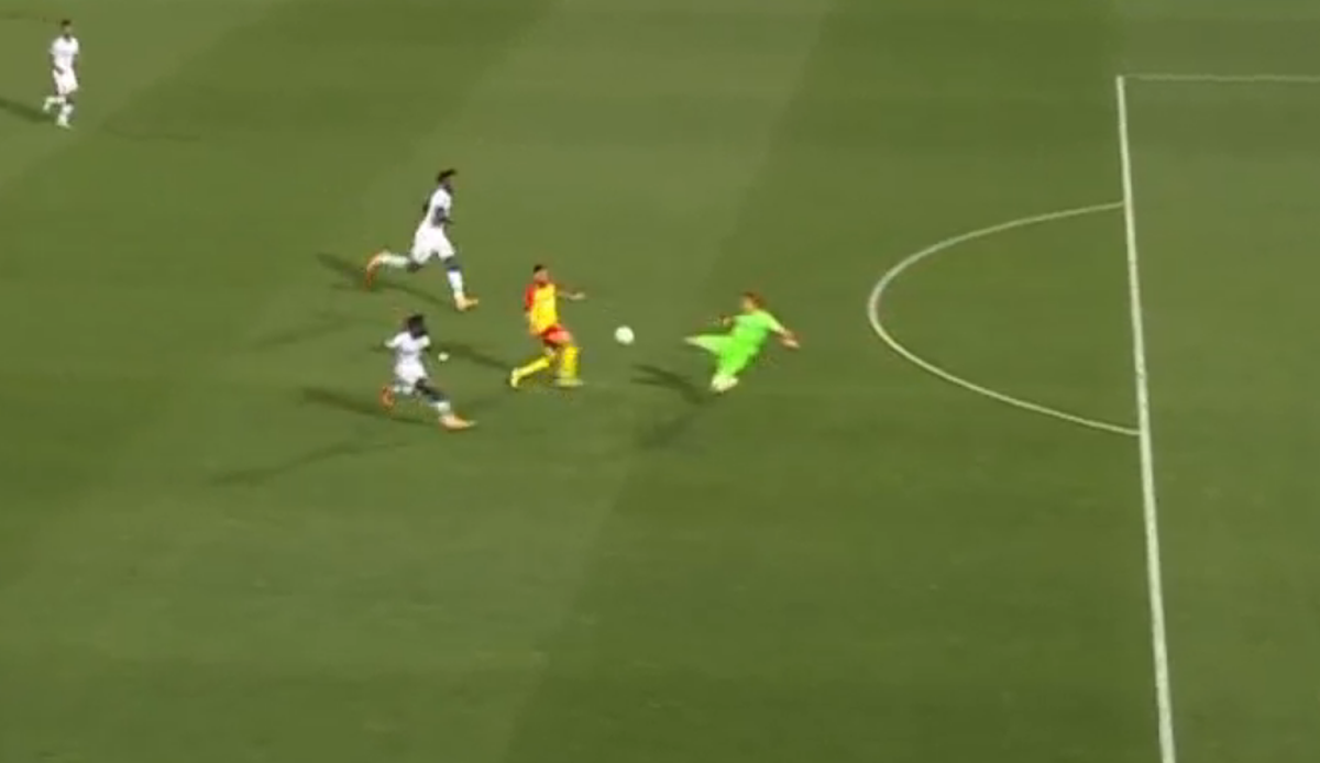 Ionuț Radu, gafe uriașe în Auxerre - Lyon