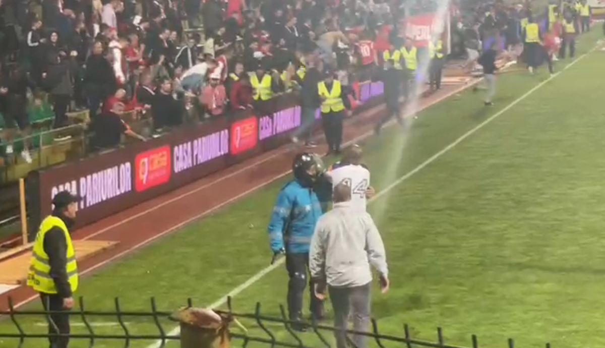 Garita, conflict cu fanii lui Dinamo