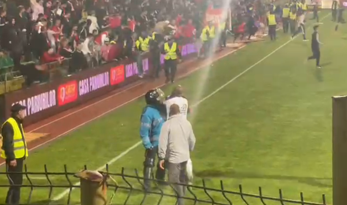 Garita, conflict cu fanii lui Dinamo