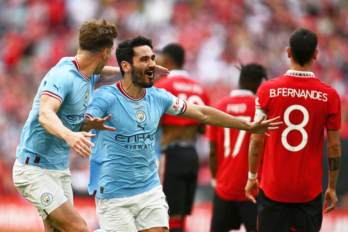 Manchester City - Manchester United 2-1 » Trupa lui Guardiola se impune în finala Cupei Angliei și îi lipsește numai Liga Campionilor pentru a completa tripla istorică