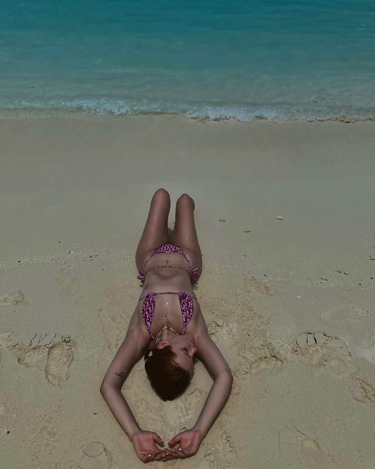 Denisa, fiica cea mare a lui Gabi Balint, apariție de senzație la plajă: „Eşti scoasă din cartea cu basme”