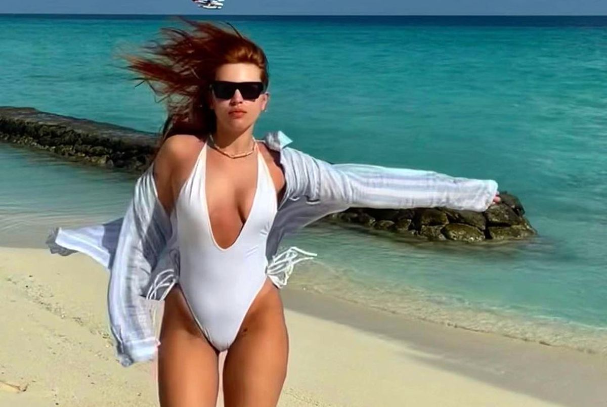 Denisa, fiica cea mare a lui Gabi Balint, apariție de senzație la plajă: „Eşti scoasă din cartea cu basme”