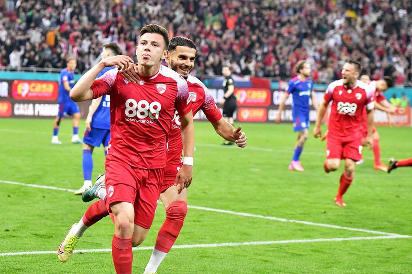 FC Argeș a învins-o pe Dinamo, scor 4-2, în manșa secundă a barajului de promovare/menținere în Superliga, dar, datorită victoriei din tur, 6-1, „câinii” revin în Liga 1 după un an. Deniz Giafer (22 de ani) a avut un discurs aparte după reușită.