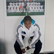 Kylian Mbappe, imagini din copilărie în echipamentul lui Real Madrid