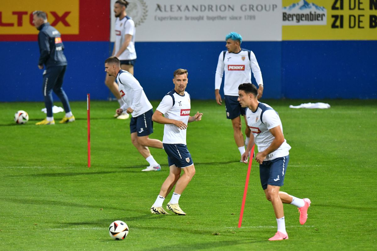 Doi „tricolori” au absentat de la antrenamentul României » Ce se întâmplă cu fotbaliștii care au fost decisivi în preliminarii