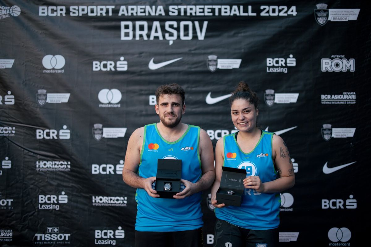 Au „invadat” Tâmpa! A fost spectacol sub panou la Sport Arena Streetball Brașov