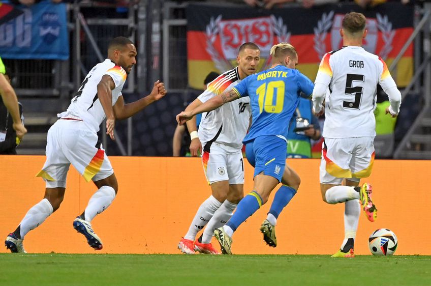 Ucraina, prima adversară a României de la Euro 2024, a remizat, scor 0-0, într-un amical cu Germania, disputat stadionul Max-Morlock, din Nuremberg.