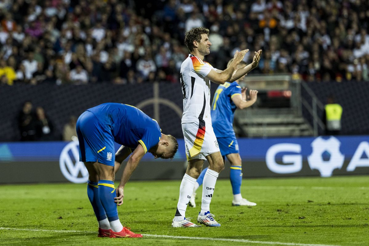 Ucraina, rezultat bun împotriva Germaniei, cu 11 zile înainte de Euro 2024