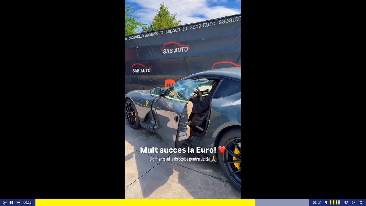 Ianis Stoica, achiziție de lux! Ademenit de arabi, fotbalistul și-a luat o „bestie” de 330.000 de euro