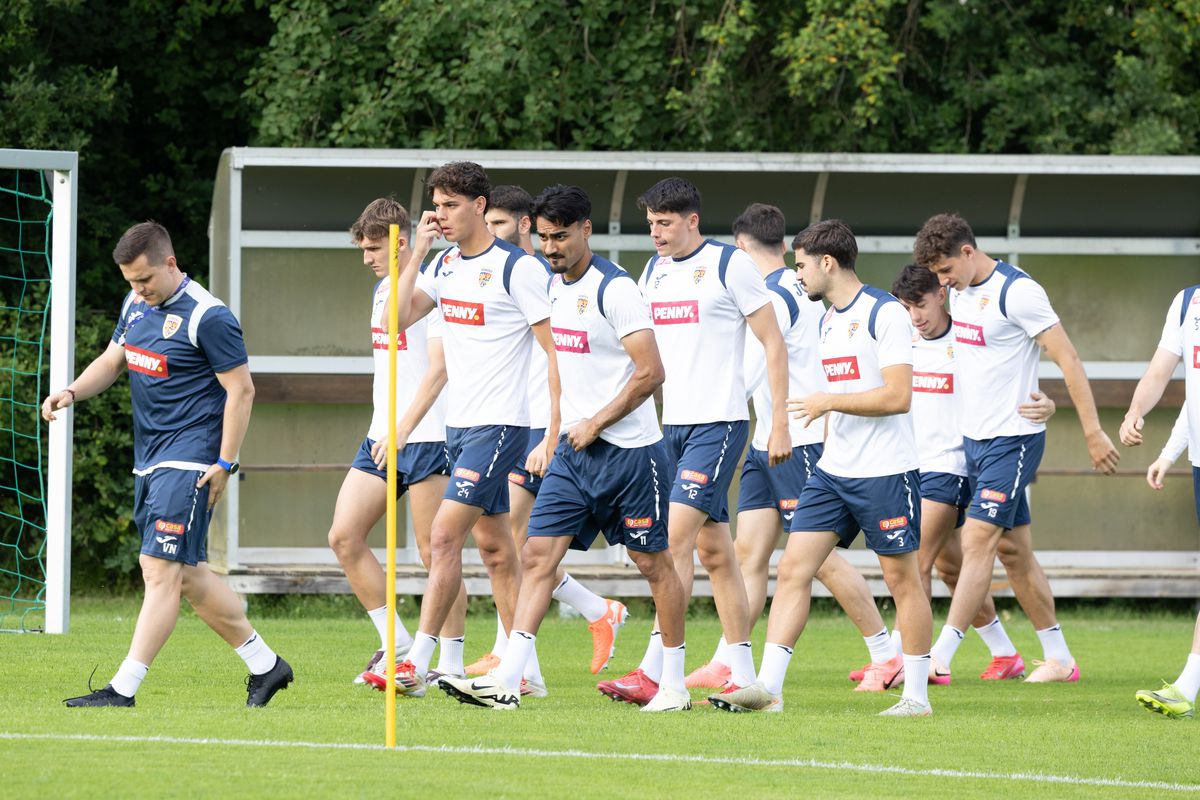 Antrenamentul din Austria al echipei naţionale de tineret, 3 iunie 2025