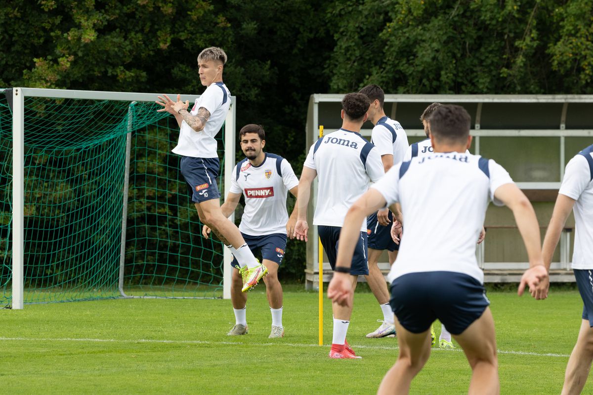 Antrenamentul din Austria al echipei naţionale de tineret, 3 iunie 2025