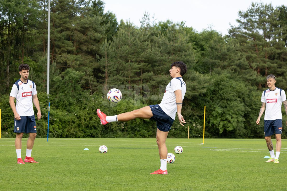 Antrenamentul din Austria al echipei naţionale de tineret, 3 iunie 2025