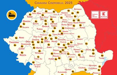 Cinemobilul împlinește 10 ani și pornește în cel mai mare turneu din țară, cu sprijinul Kaufland