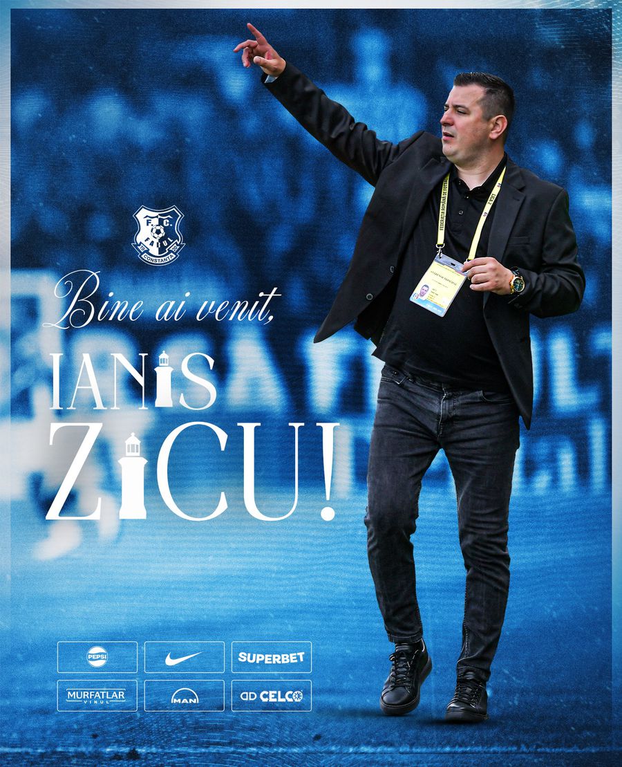 Ianis Zicu, noul antrenor de la Farul: „Bun venit!”