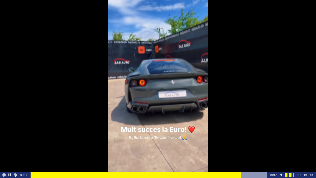 Ianis Stoica, achiziție de lux! Ademenit de arabi, fotbalistul și-a luat o „bestie” de 330.000 de euro