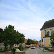 Biserica din Günselsdorf, aflată la câţiva metri de fosta clădire unde Cristela Georgescu a avut cabinet FOTO: Ionuţ Iordache (GSP)