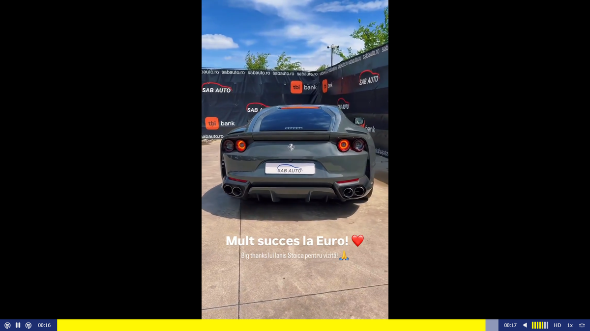 Ianis Stoica, achiziție de lux! Ademenit de arabi, fotbalistul și-a luat o „bestie” de 330.000 de euro