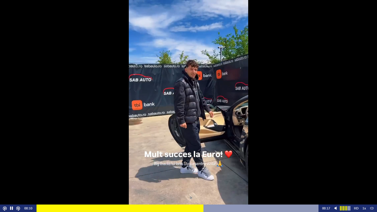 Ianis Stoica, achiziție de lux! Ademenit de arabi, fotbalistul și-a luat o „bestie” de 330.000 de euro