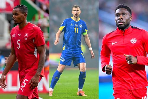 Akanji, Dzeko și Davies, vedetele din grupa B/ Foto: Imago