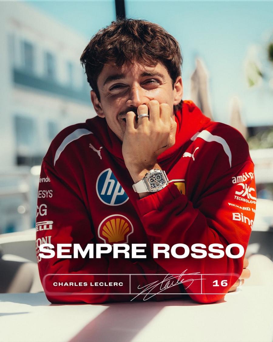 Charles Leclerc a semnat un nou contract cu Ferrari