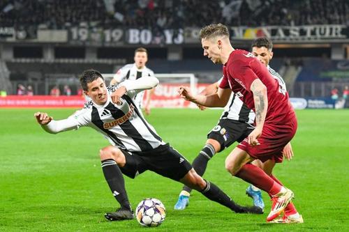 Lucas Masoero într-un Derby de Cluj, acolo unde a strălucit în urmă cu două sezoane
Foto Imago