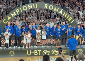 Capac-monstru în ultimele secunde și U-BT Cluj-Napoca e campioana României pentru al 6-lea sezon consecutiv